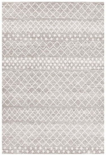 Yareli Tribal Chic White & Grey Rug